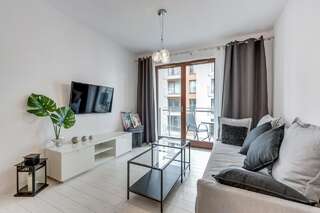 Апартаменты NORDBYHUS Apartamenty Chmielna Park Гданьск Апартаменты Делюкс с видом на реку-1