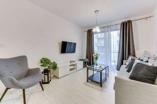 Апартаменты NORDBYHUS Apartamenty Chmielna Park Гданьск Апартаменты Делюкс с видом на реку-3