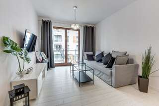 Апартаменты NORDBYHUS Apartamenty Chmielna Park Гданьск Апартаменты Делюкс с видом на реку-5