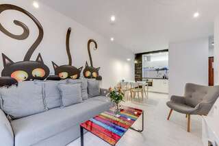 Апартаменты NORDBYHUS Apartamenty Chmielna Park Гданьск Апартаменты Делюкс с видом на реку-5