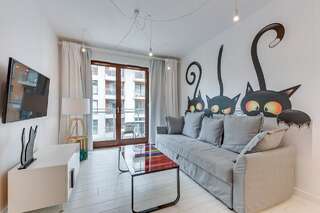 Апартаменты NORDBYHUS Apartamenty Chmielna Park Гданьск Апартаменты Делюкс с видом на реку-9