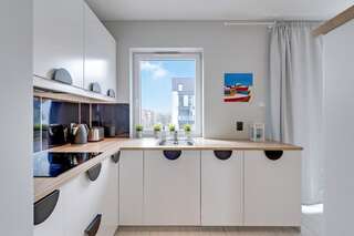 Апартаменты NORDBYHUS Apartamenty Chmielna Park Гданьск Апартаменты Делюкс с 1 спальней и балконом-12